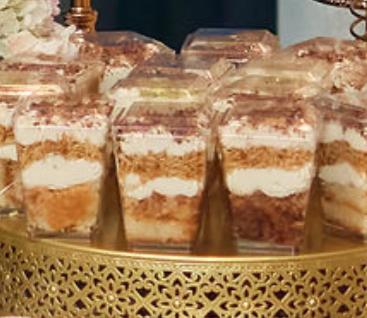 3-Layer Baklava Cup - Egyptian dessert